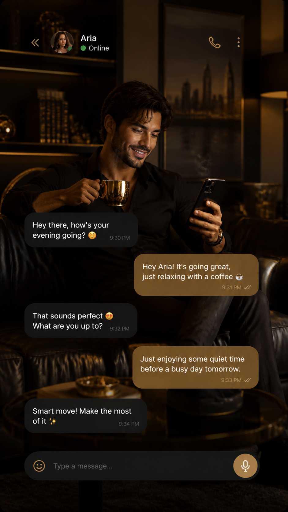 Spira luxury private messaging