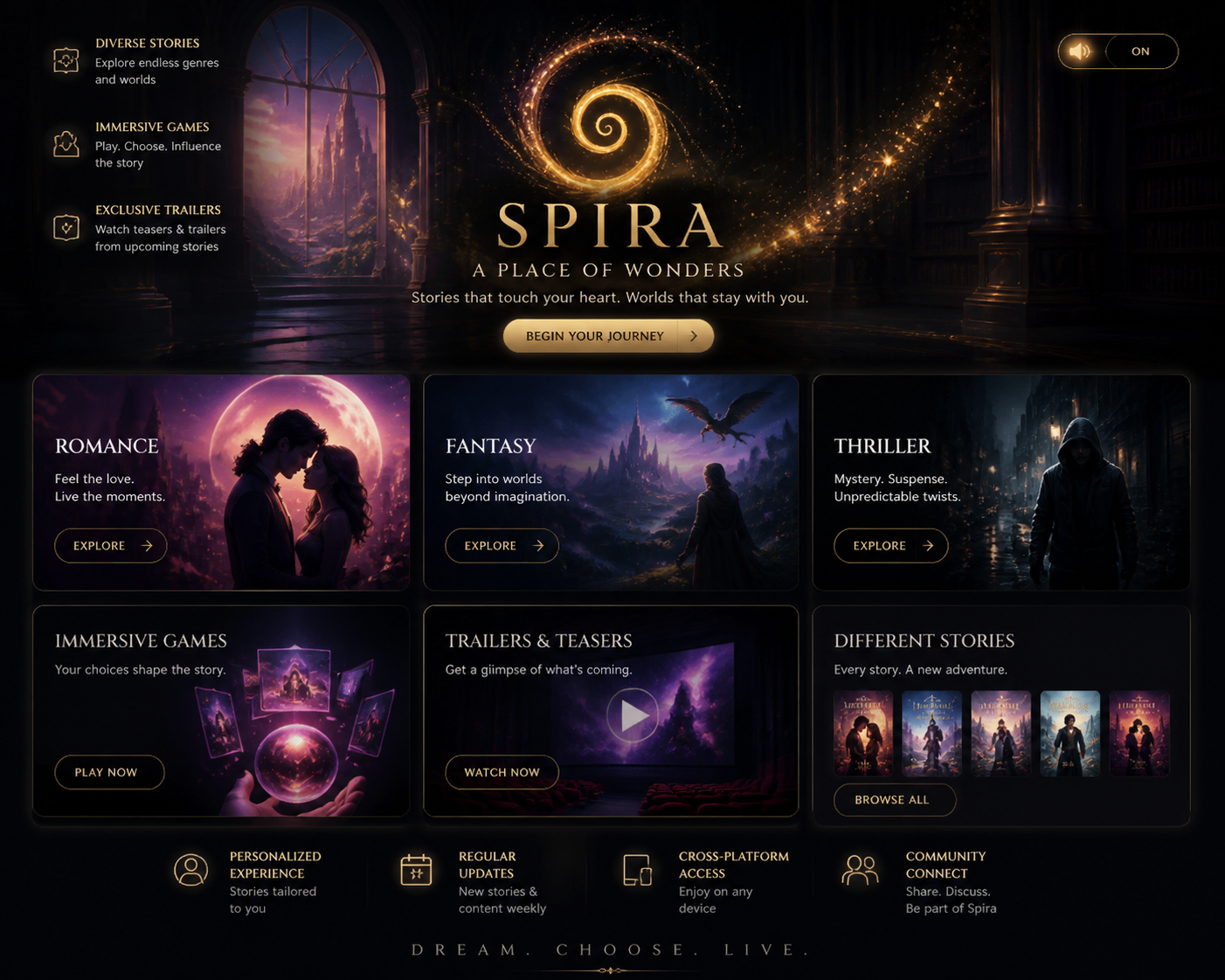 Spira Stories — A Place of Wonders